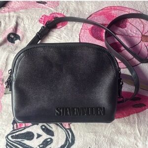 Steve Madden Black Crossbody Camera Bag